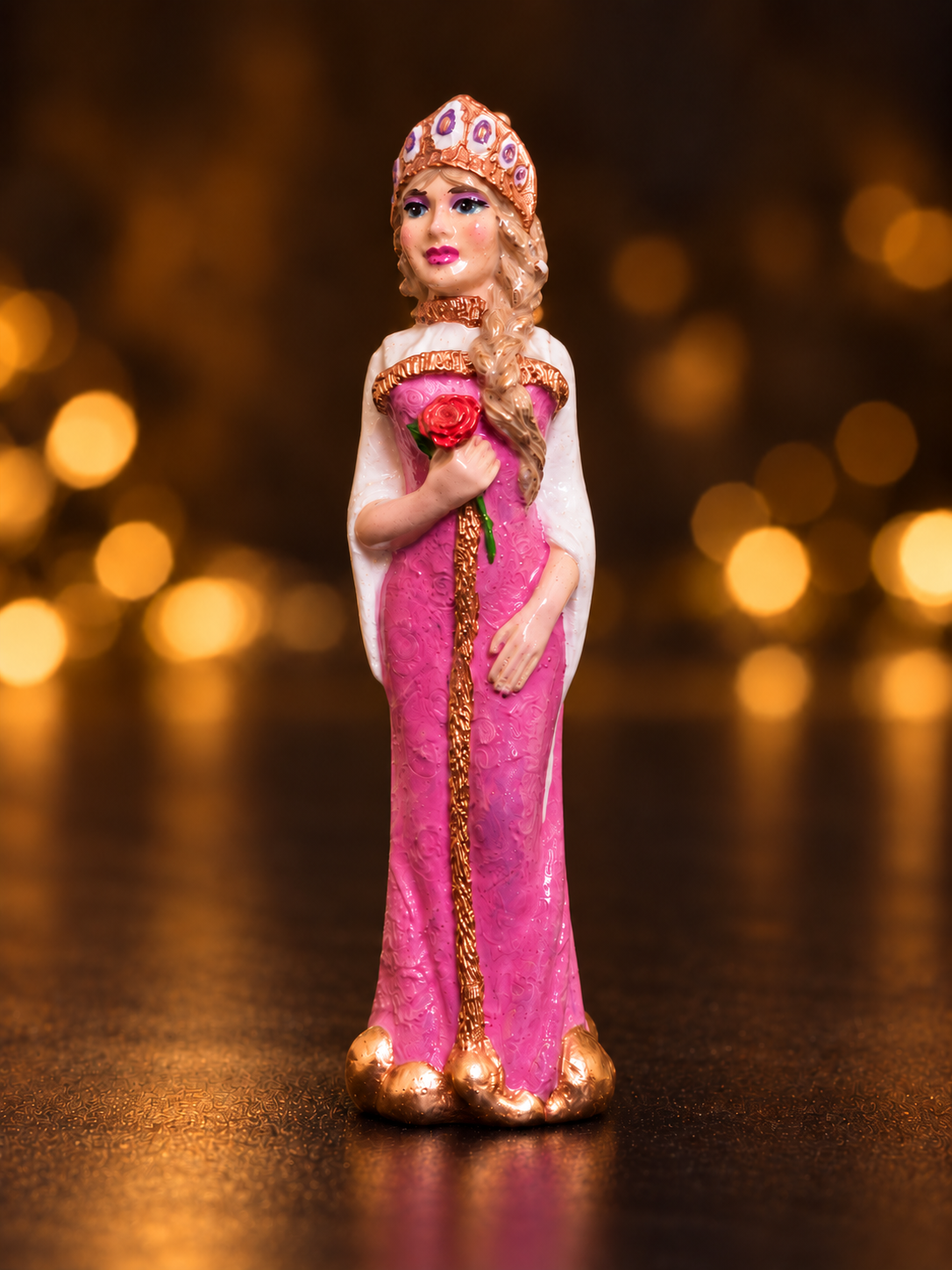 Елочная игрушка «Варвара Краса-длинная коса»